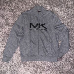 Michael Kors men’s zip up fleece lined jacket
